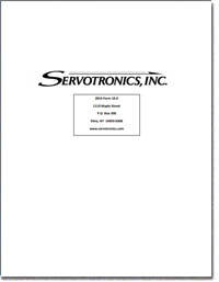 SERVOTRONICS INC 2020 Annual Report