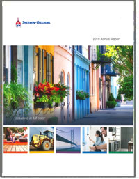 SHERWIN-WILLIAMS COMPANY 2019 Annual Report