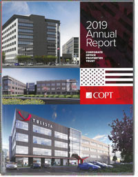 CORPORATE OFFICE PROPERTIES TRUST  2019 Annul Report