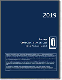 BARINGS  CORPORATE INVESESTORS 2019 Annual Report