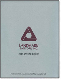 LANDMARK BANCORP INC 2020 Annual Report