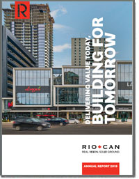 RIOCAN REAL ESTATE INVESTMENT 2019 Annual Report