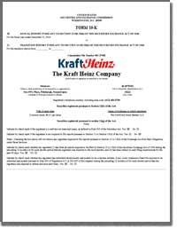 KRAFT HEINZ COMPANY (THE) 2019 Annual Report
